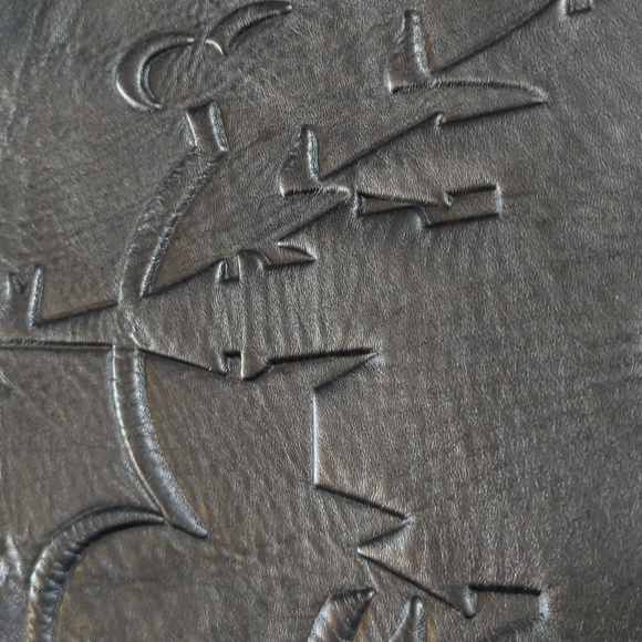 Walt Disney World Leather Jacket 30th Anniversary Vintage 90s Size XXL in Black - Picture 7 of 12